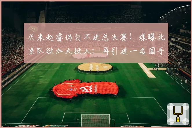 买来赵睿仍打不进总决赛!媒曝北京队欲加大投入:再引进一名国手